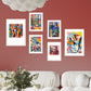 Matisse tonos amarillo, rojo. Colores vibrantes
