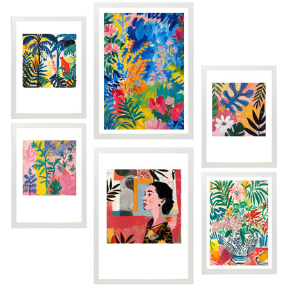 Matisse floral y llamativo