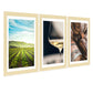 Set de 3 Cuadros de Viñedo Italiano Impresión Ilustración Arte de Pared Decoración en Estilo Fotográfico Moderno para Cocina, Bodega, Bar, Despensa, Comedor, Restaurante