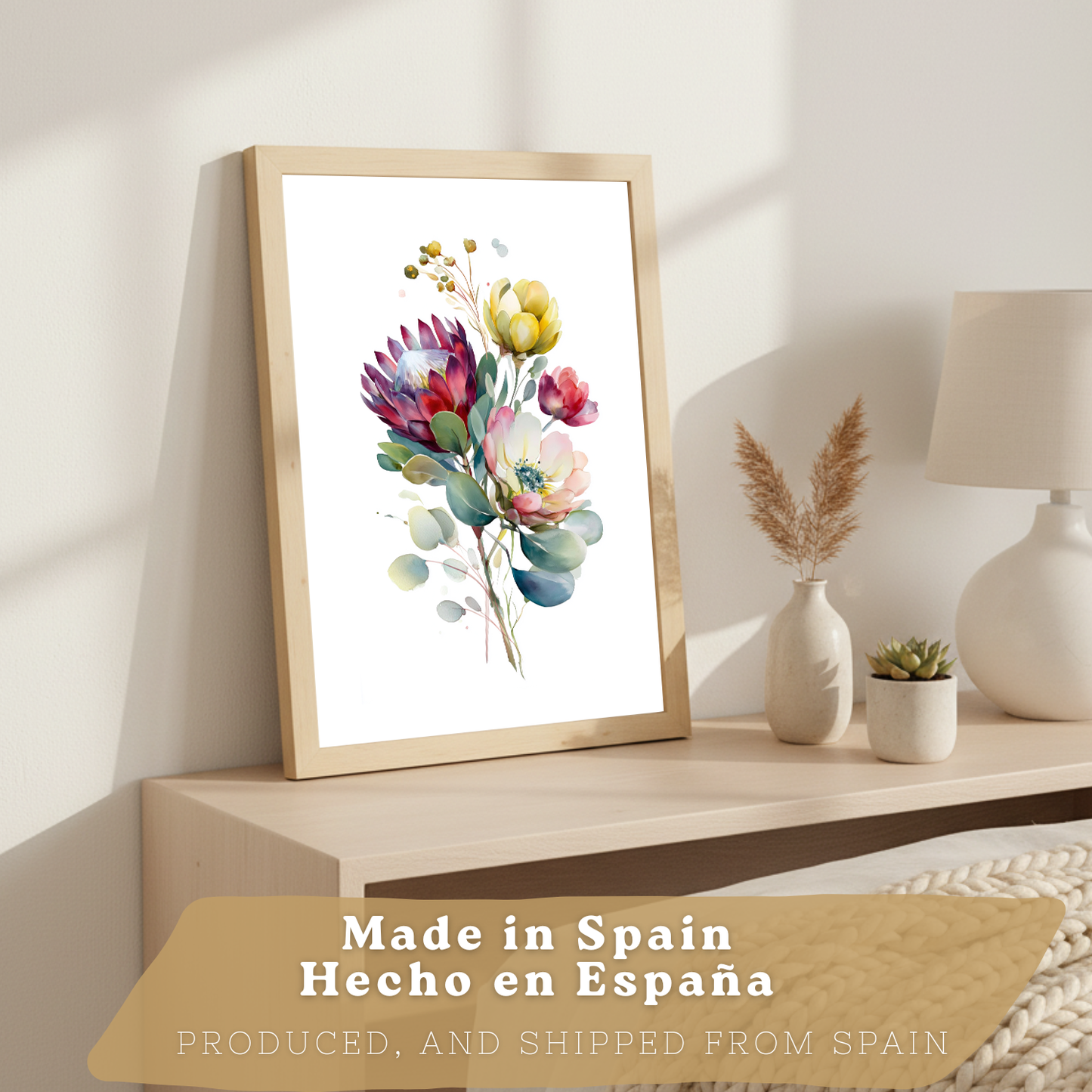 Nacnic Set De 3 Cuadros De Arte Botanico. Laminas Decorativas Pared Floral. Poster Modernas. Cuadros Flores. Laminas Decorativas Pared Para Salón Y Dormitorio