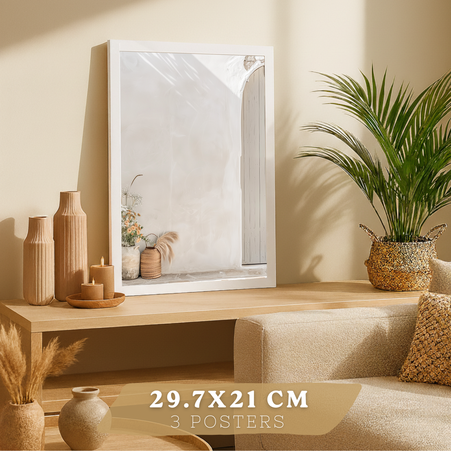 Nacnic Set De 3 Laminas Decorativas De Playa Mar. Laminas Decorativas Pared. Poster De Pared De Modernos. Cuadros Hogar. Laminas Decorativas Pared Para Salón Y Dormitorio