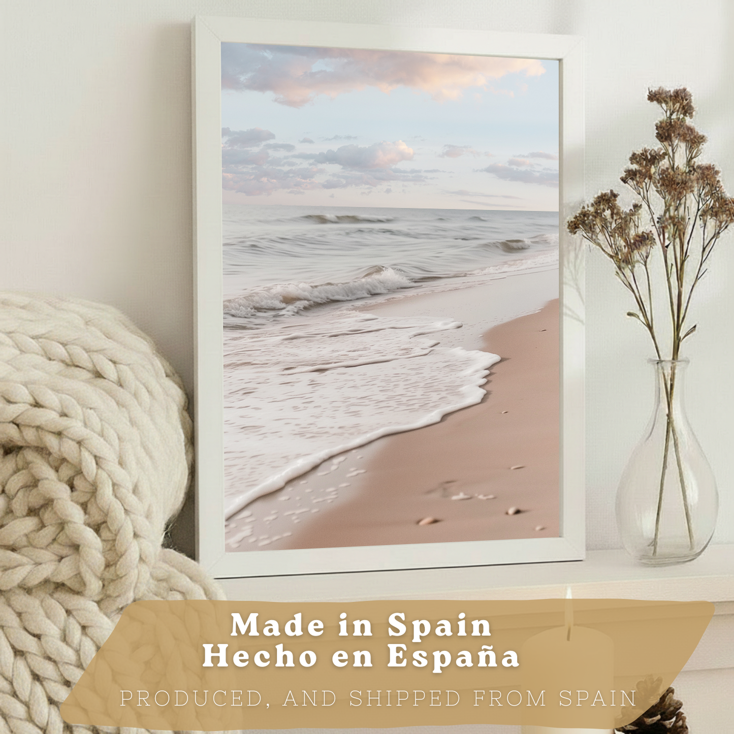 Nacnic Set De 3 Laminas Decorativas De Playa Mar. Laminas Decorativas Pared. Poster De Pared De Modernos. Cuadros Hogar. Laminas Decorativas Pared Para Salón Y Dormitorio