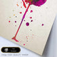 Poster de Flamenco estilo acuarela. Láminas de animales con estilo acuarela-Artwork-Nacnic-Nacnic Estudio SL