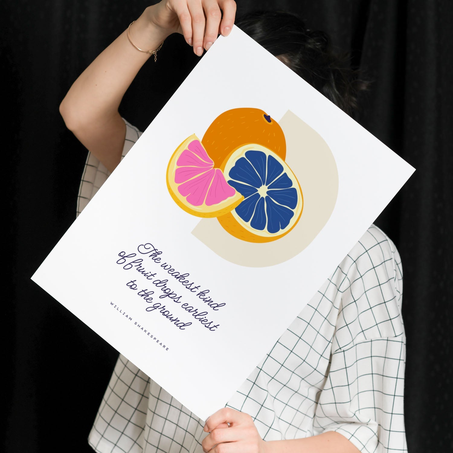 Oranges Quote-Artwork-Nacnic-Nacnic Estudio SL