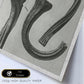 Lámina Planta blanco y negro 32. Pósters con ilustraciones de flores y plantas en tonos grises.-Artwork-Nacnic-Nacnic Estudio SL