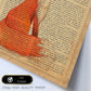 Poster de Foxy con definición. Láminas de animales con texto y definición. Diseño de interiores basado en animales.-Artwork-Nacnic-Nacnic Estudio SL