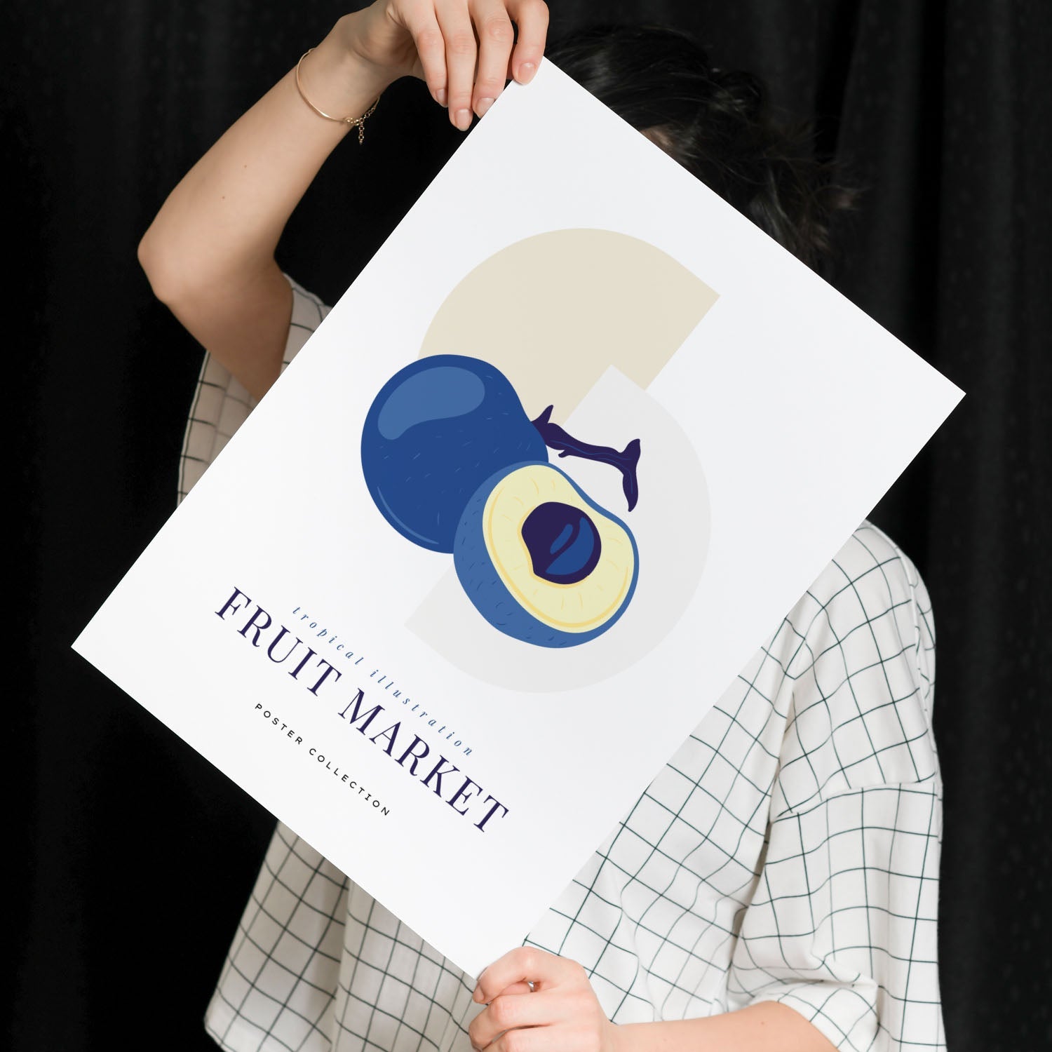 Blue Peach-Artwork-Nacnic-Nacnic Estudio SL