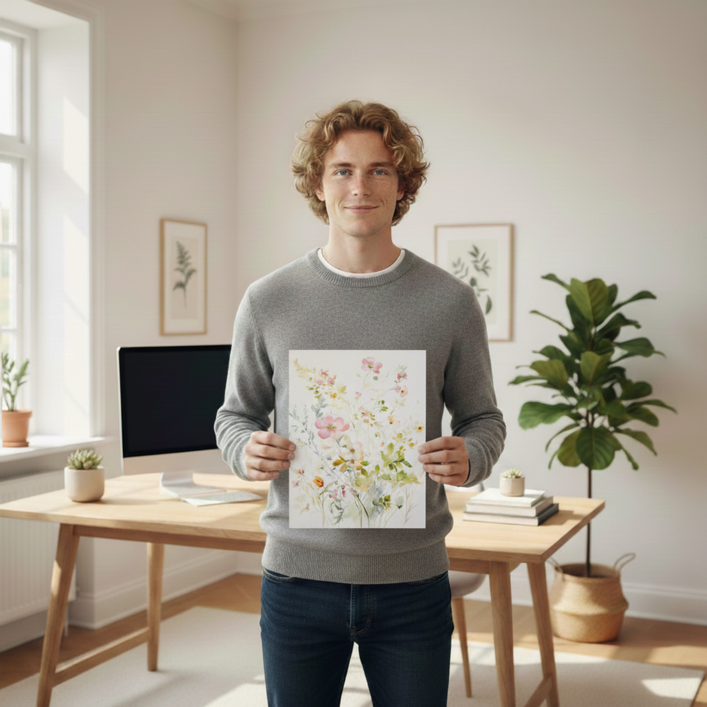 Nacnic Set de 6 Láminas Colección Floral