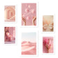 Composicion rosa pastel