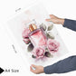 Set de 4 Pósteres de Maquillaje y Cosmética Impresión Belleza Flores, Bolso, Perfume, Lápiz Labial ilustración para decorar las paredes del Inodoro, Tocador, Baño, Vestidor, Salón