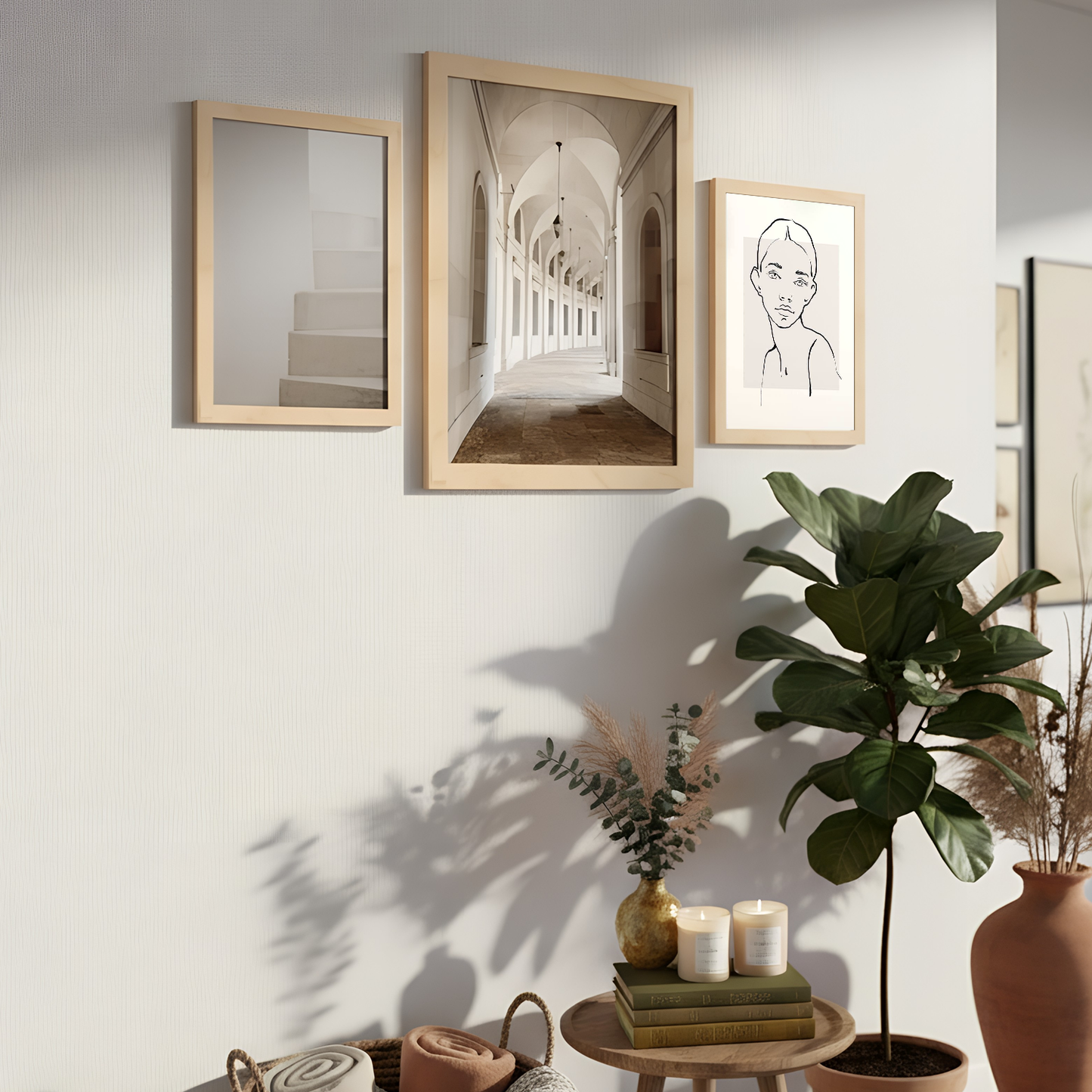 Láminas de Fotografía y Dibujo Matisse para Comedor