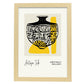 Acient Vase-Artwork-Nacnic-A3-Marco Madera clara-Nacnic Estudio SL
