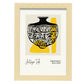 Acient Vase-Artwork-Nacnic-A4-Marco Madera clara-Nacnic Estudio SL