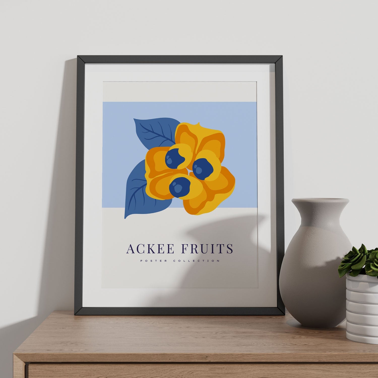 Ackee Fruits-Artwork-Nacnic-Nacnic Estudio SL