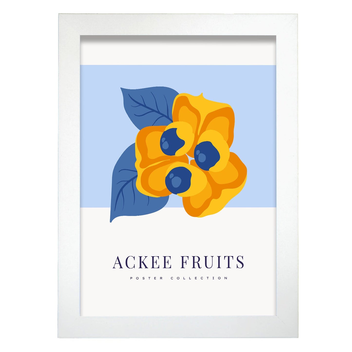 Ackee Fruits-Artwork-Nacnic-A4-Marco Blanco-Nacnic Estudio SL