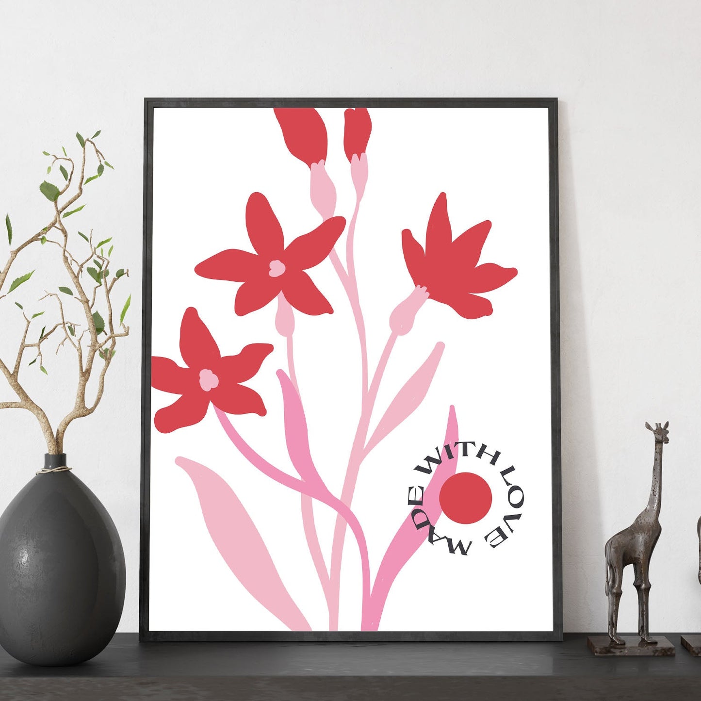 Anemone Flower-Artwork-Nacnic-Nacnic Estudio SL