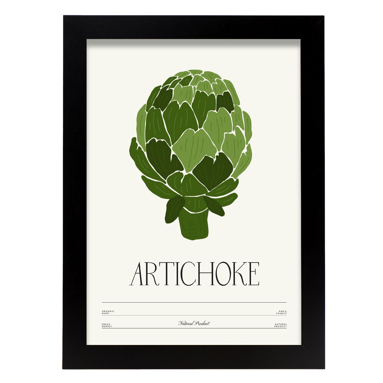 Artichoke-Artwork-Nacnic-A4-Sin marco-Nacnic Estudio SL