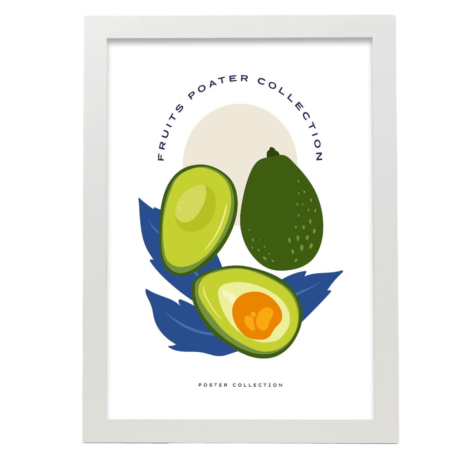 Avocado Typo-Artwork-Nacnic-A3-Marco Blanco-Nacnic Estudio SL