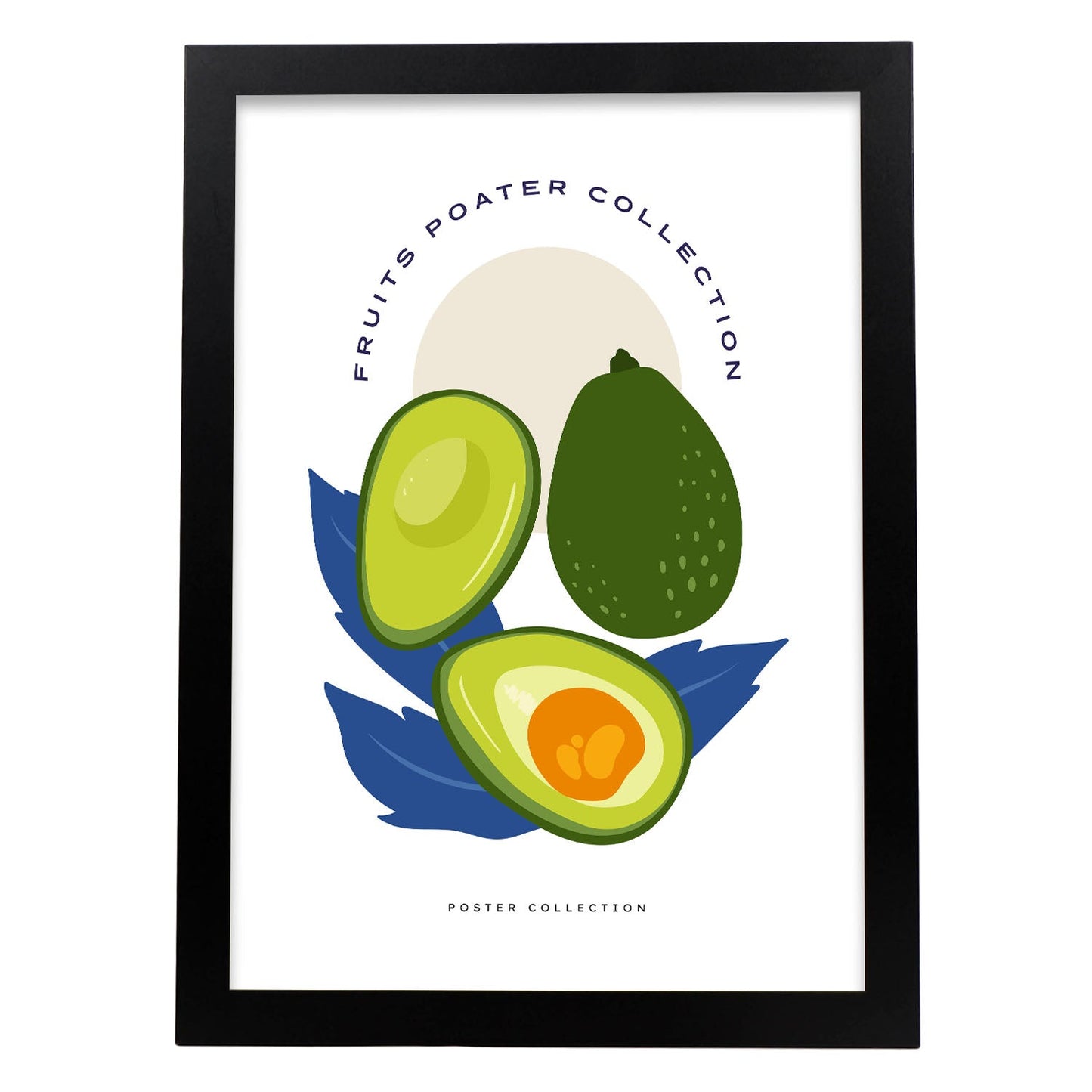 Avocado Typo-Artwork-Nacnic-A3-Sin marco-Nacnic Estudio SL