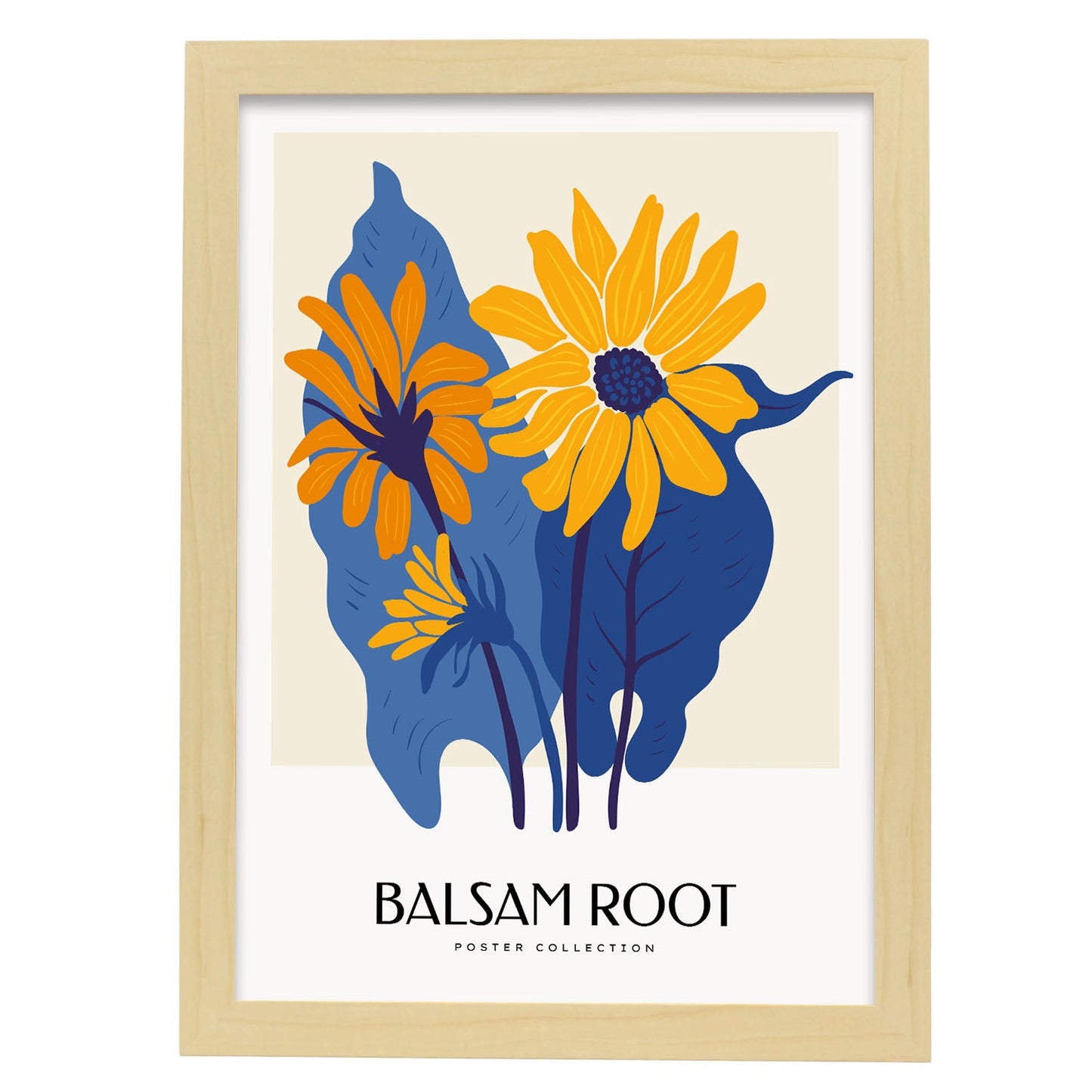 Balsam Root-Artwork-Nacnic-A3-Marco Madera clara-Nacnic Estudio SL