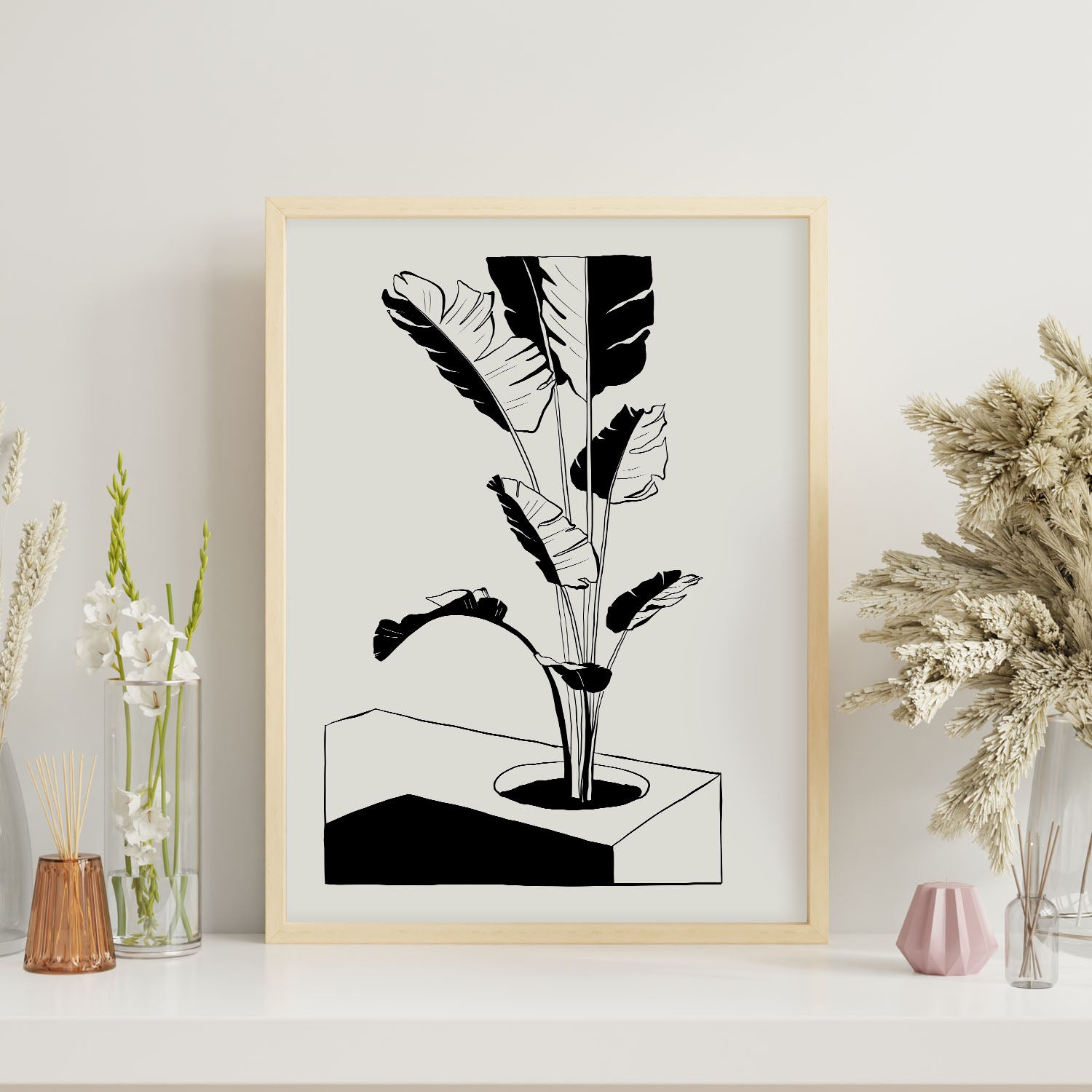 Banana Tree-Artwork-Nacnic-Nacnic Estudio SL