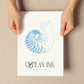 Banded Tun Shell-Artwork-Nacnic-Nacnic Estudio SL