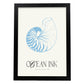 Banded Tun Shell-Artwork-Nacnic-A3-Sin marco-Nacnic Estudio SL