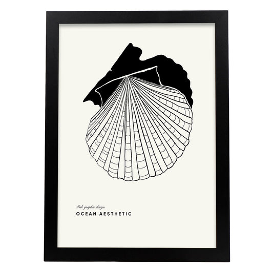 Bay Scallops-Artwork-Nacnic-A3-Sin marco-Nacnic Estudio SL