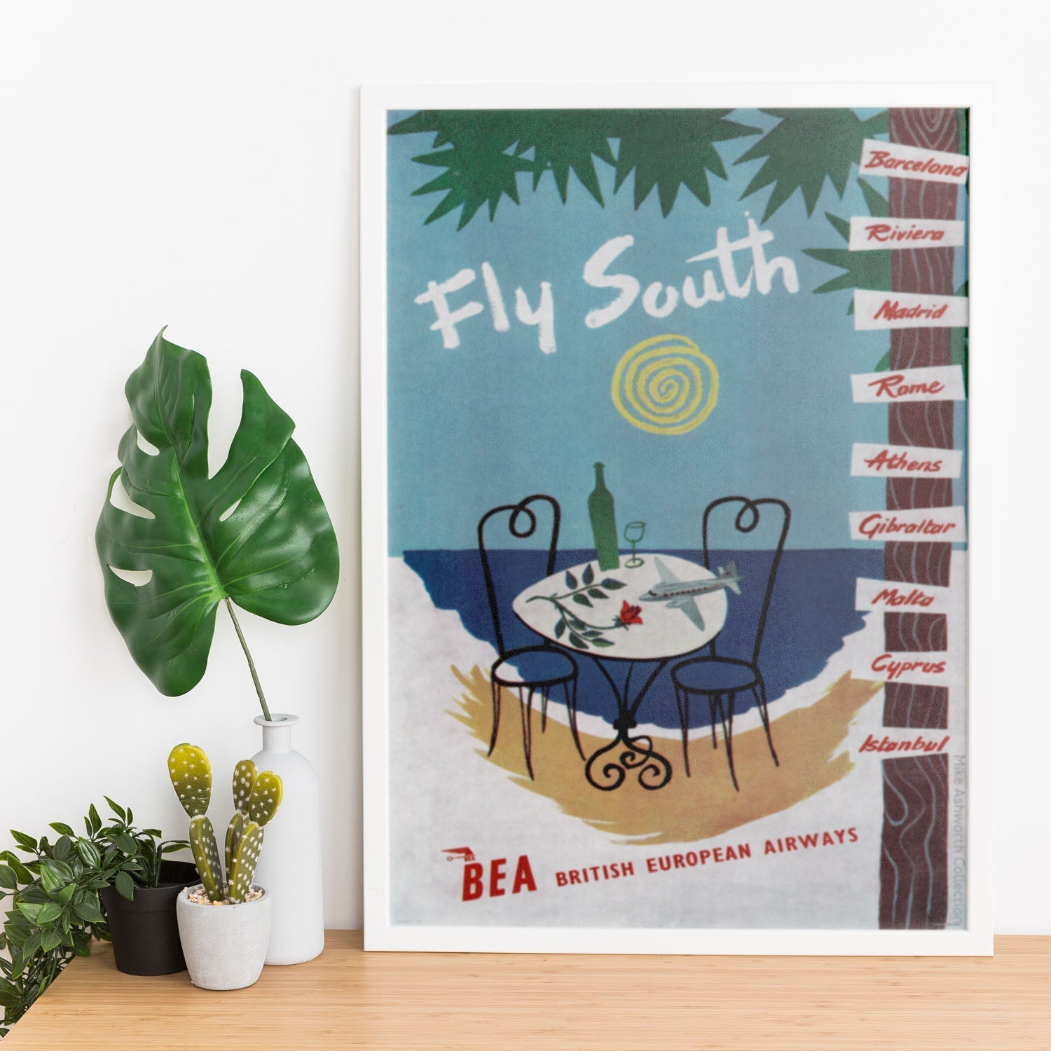 BEA-Fly-South-Poster-Artwork-Nacnic-Nacnic Estudio SL