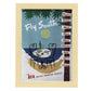 BEA-Fly-South-Poster-Artwork-Nacnic-A4-Marco Madera clara-Nacnic Estudio SL