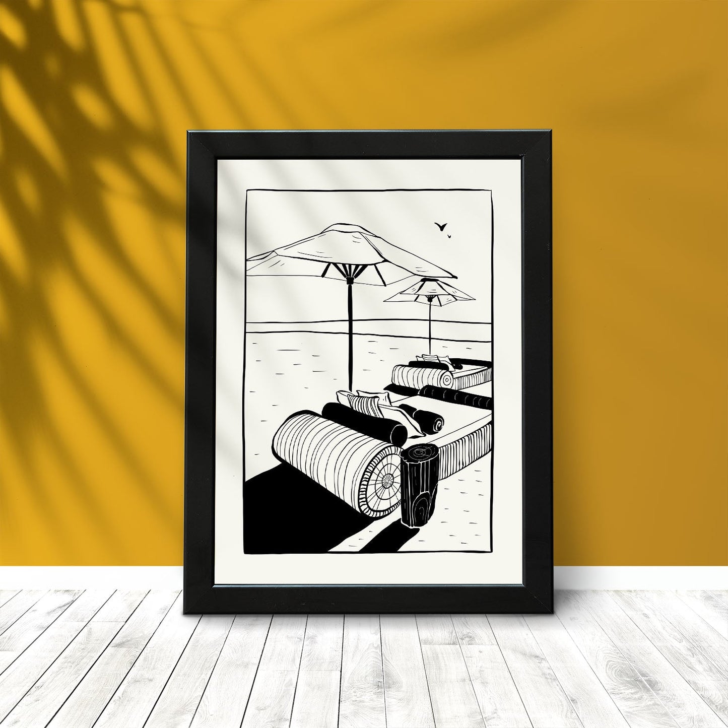 Beachside Umbrella-Artwork-Nacnic-Nacnic Estudio SL