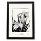 Bearded Iris-Artwork-Nacnic-A3-Sin marco-Nacnic Estudio SL