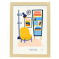 Best journey takes you home-Artwork-Nacnic-A3-Marco Madera clara-Nacnic Estudio SL