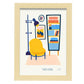 Best journey takes you home-Artwork-Nacnic-A4-Marco Madera clara-Nacnic Estudio SL