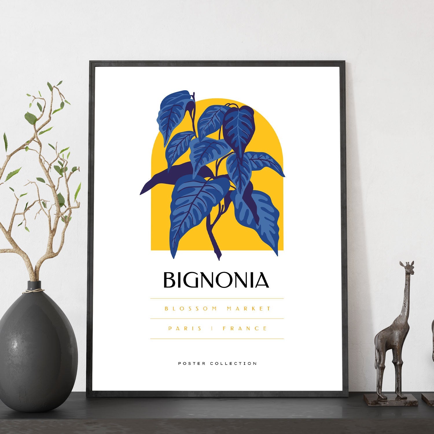 Bignonia Blossom Market-Artwork-Nacnic-Nacnic Estudio SL