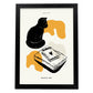 Black cat memo-Artwork-Nacnic-A3-Sin marco-Nacnic Estudio SL
