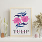 Blossom Flowers Tulip-Artwork-Nacnic-Nacnic Estudio SL