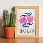 Blossom Flowers Tulip-Artwork-Nacnic-Nacnic Estudio SL