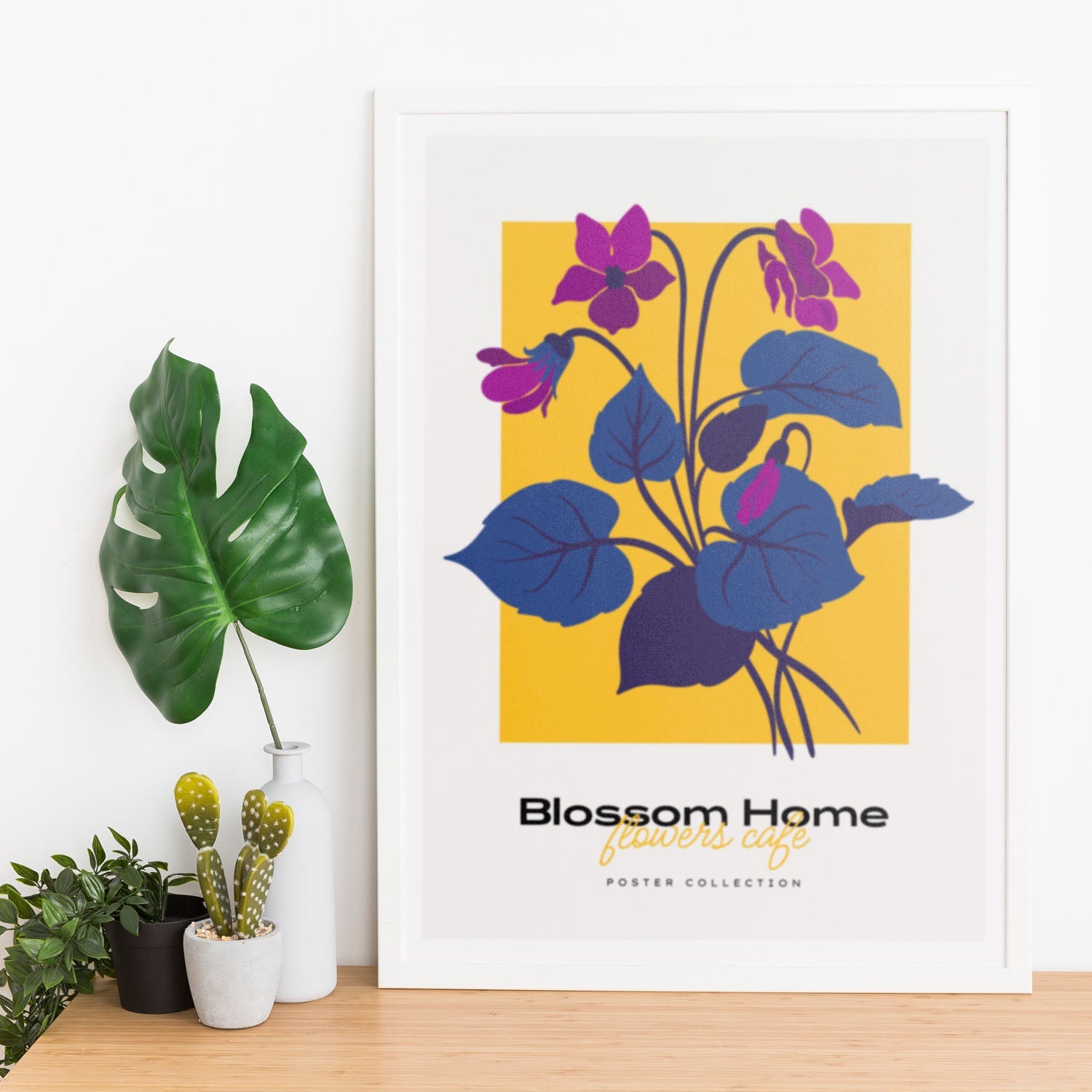 Blossom Home Flowers Cafe-Artwork-Nacnic-Nacnic Estudio SL