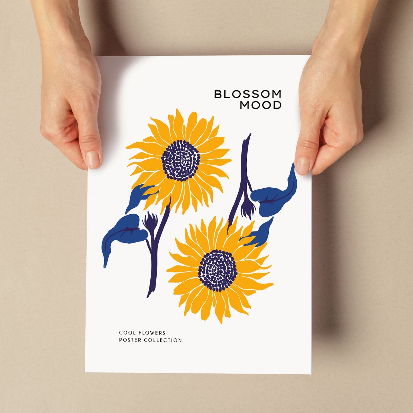 Blossom Mood Sunflower-Artwork-Nacnic-Nacnic Estudio SL