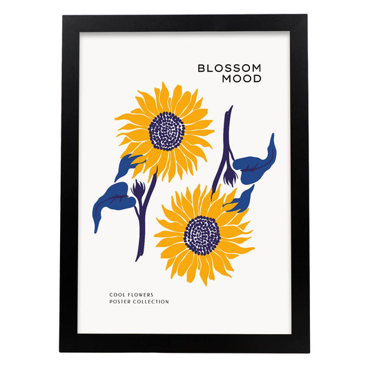 Blossom Mood Sunflower-Artwork-Nacnic-A3-Sin marco-Nacnic Estudio SL