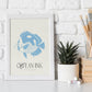 Blue Butterflyfish-Artwork-Nacnic-Nacnic Estudio SL