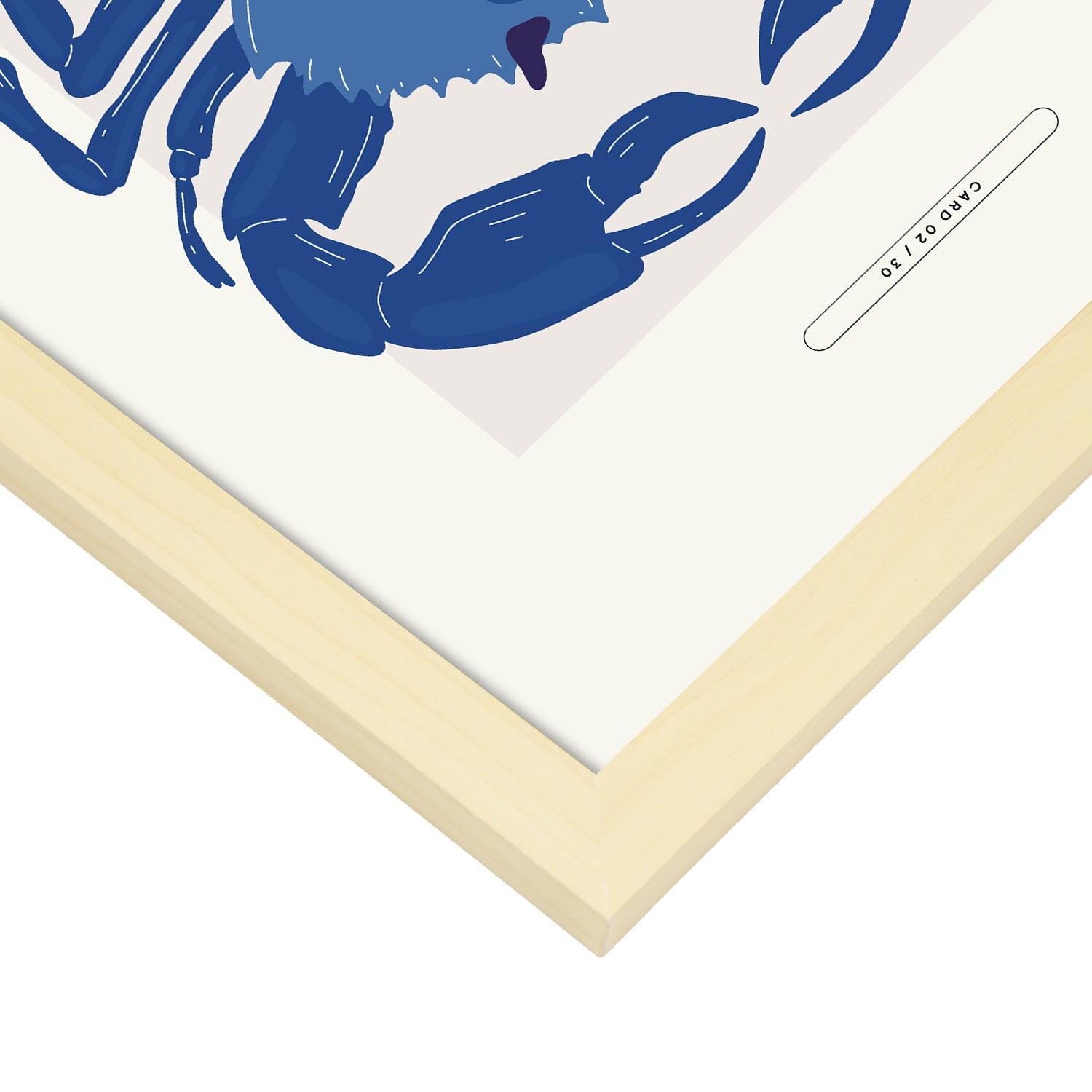 Blue Crab-Artwork-Nacnic-Nacnic Estudio SL