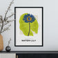 Blue Egyptian Waterlily-Artwork-Nacnic-Nacnic Estudio SL