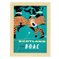 BOAC-Scotland-Airline-Poster-Artwork-Nacnic-A4-Marco Madera clara-Nacnic Estudio SL