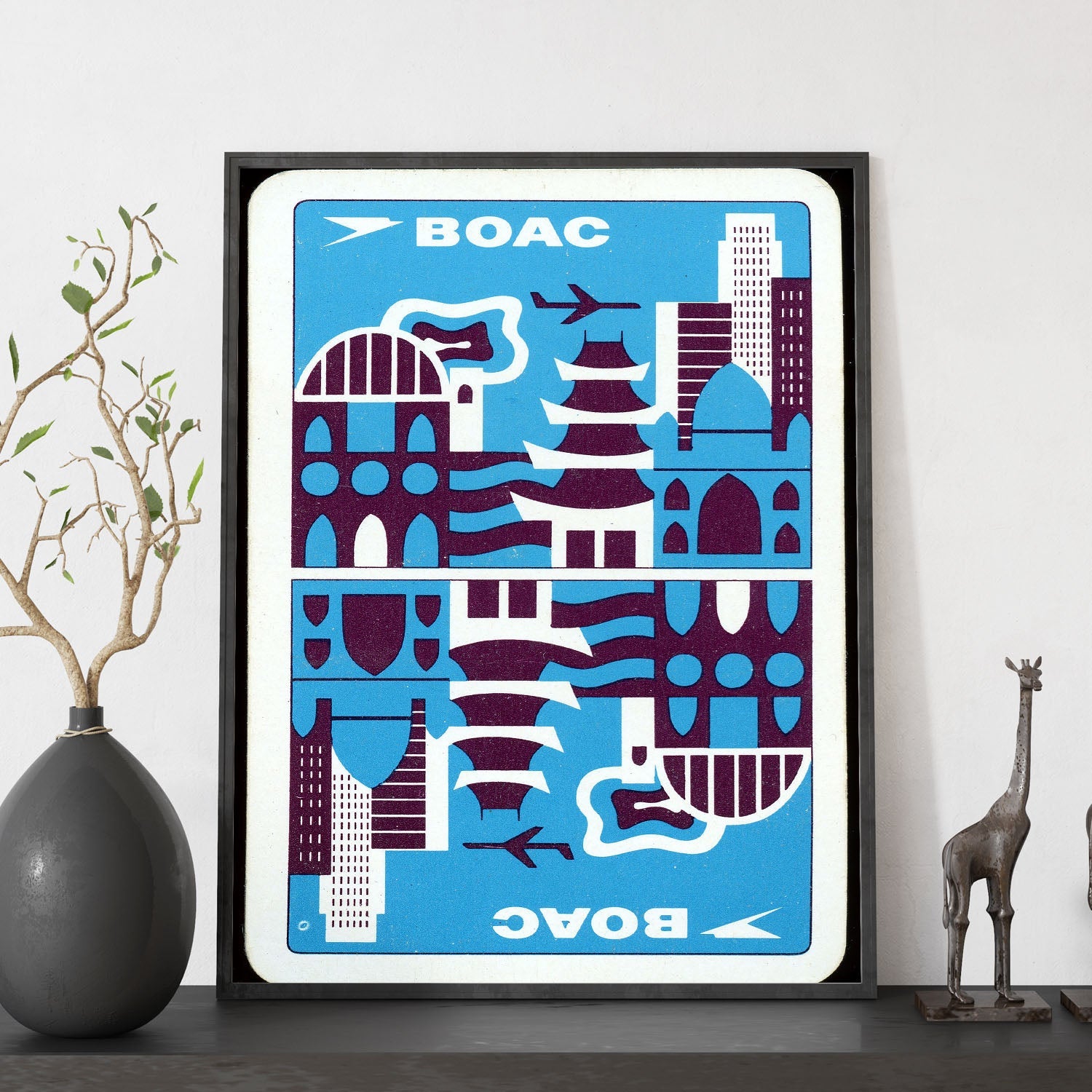 BOAC-travel-sticker-Artwork-Nacnic-Nacnic Estudio SL
