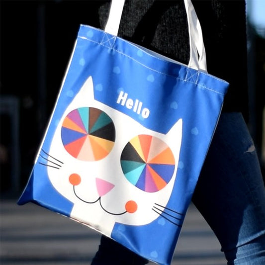 Bolsa tote de Gato azul-Nacnic-Nacnic Estudio SL-para cada dia