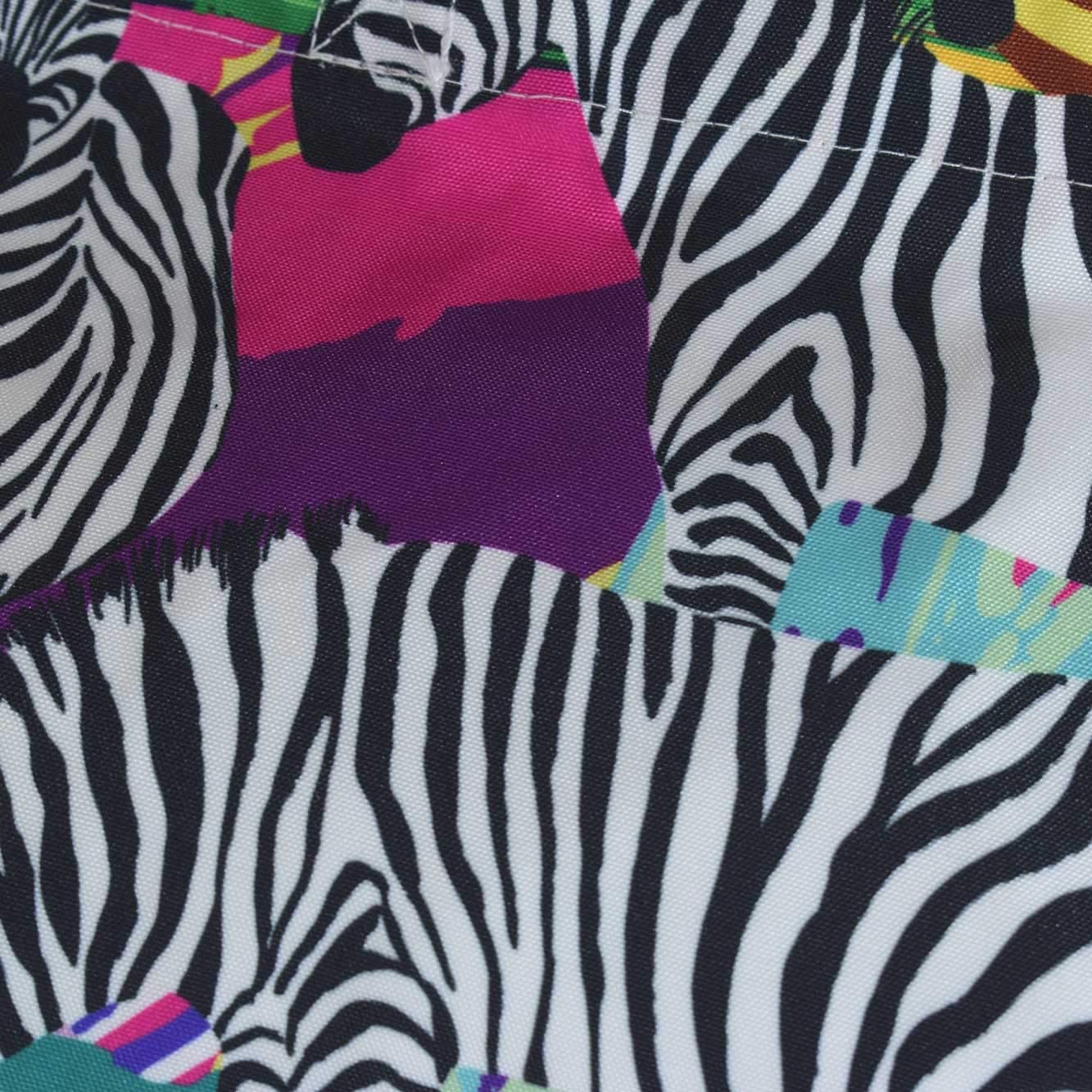 Bolsa Tote de tela | Diseño Cebras Coloridas | Tote Bag con asas largas multiusos, reutilizable y ecológica.-Nacnic-Nacnic Estudio SL-para cada dia