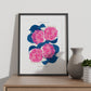 Boquet of Hydrangea-Artwork-Nacnic-Nacnic Estudio SL