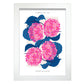 Boquet of Hydrangea-Artwork-Nacnic-A4-Marco Blanco-Nacnic Estudio SL